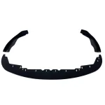 Добавка за предна броня със сплитери за BMW G20 (2018-2021) AC Schnitzer дизайн - черен гланц