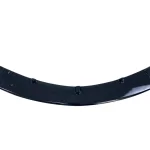 Добавка за предна броня за BMW F30 (2011-2017) M Performance дизайн - черен гланц