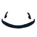 Добавка за предна броня за BMW F30 (2011-2017) M Performance дизайн - черен гланц