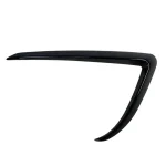 Добавки за броня около халогените за Tesla Model 3 (2017-2022) Aero Style - черен гланц