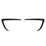 Добавки за броня около халогените за Tesla Model 3 (2017-2022) Aero Style - черен гланц