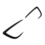 Добавки за броня около халогените за Tesla Model Y - черен гланц