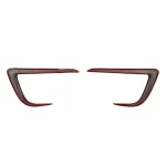 Добавки за броня около халогените за Tesla Model Y - черен гланц