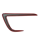 Добавки за броня около халогените за Tesla Model Y - черен гланц