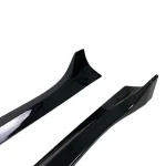 Добавки за прагове за Tesla Model 3 (2017-2022) - черен гланц