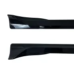 Добавки за прагове за Tesla Model Y - черен гланц