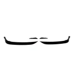 Добавки за предна броня странични за Volkswagen Golf 7.5 GTI Blade - черен гланц