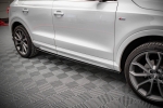 Добавки за прагове Maxton design за Audi Q3 S-line (2014-2018)