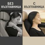 Комплект 2 броя ергономична възглавница за кола