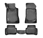 Гумени стелки тип леген за Mercedes C Class / W203 00-07, модел RizLine