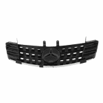 Решетка за Mercedes ML W164 (2005-2008) - черна с хромлайсни