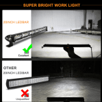 51 См 162W Мощен LED bar 54 Led Ултра Тънък Халоген Лампа Прожектор 12V 24V Автомобил АТВ Джип 4х4 Offroad Камион и др.