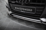 Спойлер за предна броня Maxton design за Audi A6/S6 C7 (2014-2017)