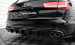 Дифузьор за задна броня Maxton design за Audi A6 C7 (2011-2014)