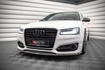 Спойлер за предна броня Maxton design за Audi S8 D4 (2015-2017)
