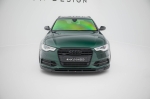 Спойлер за предна броня Maxton design за Audi A6 C7 S-line (2011-2014)