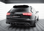Дифузьор за задна броня Maxton design за Audi A6 C7 (2011-2014)
