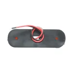 Жълта LED Габаритна светлина / Маркер - 3 диода  12V-24V