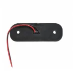 Жълта LED Габаритна светлина / маркер - Опушен 12 диода 12V-24V