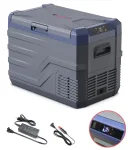 Къмпинг комплект Flexzon - Kомпресорен SMART хладилник фризер 35.3L + Tермо кошница 30L + Сгъваема стойка за хладилник
