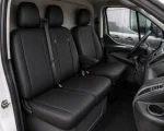 Комплект 2+1 Тапицерия за FORD TRANSIT CUSTOM 2009+ – Еко кожа, Черна, 8 части