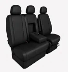 Комплект 2+1 Тапицерия за MERCEDES SPRINTER W906 2006-2018 – Еко кожа, Черна, 8 части