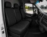 Комплект 2+1 Тапицерия за MERCEDES SPRINTER W906 2006-2018 – Еко кожа, Черна с черен шев, 8 части