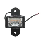 Комплект LED Габаритни светлини тип рогче с 3 позиции - Жълт Бял Червен 6 диода 12V-24V