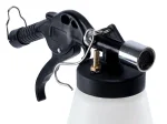 Комплект за обезвъздушаване на спирачна система 0.75 L, с резервоар, пневматичен пистолет, 2 м маркуч и универсални адаптери