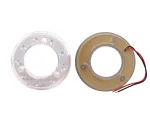 Кръгъл LED габарит / маркер – Бял  9 диода  12V-24V