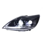 Кристални фарове за Ford Focus (2009-2011), led с дневни светлини