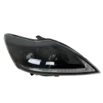 Кристални фарове за Ford Focus (2009-2011), led с дневни светлини