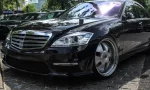 Кристални фарове за Mercedes S-Class W221, led с дневни светлини