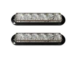 LED аварийна / сигнална лампа (Flash) – Бяла 6 Диода  4 режима 12V-24V
