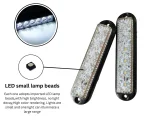 LED аварийна / сигнална лампа (Flash) – Бяла 6 Диода  4 режима 12V-24V