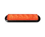 LED аварийна / сигнална лампа (Flash) – Жълта  6 Диода  4 режима  12V-24V