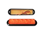 LED аварийна / сигнална лампа (Flash) – Жълта  6 Диода  4 режима  12V-24V