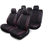 Луксозна ВИП Aвтотапицерия изработена от еко кожа и плат FULL COVER Клас А+