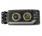 Ляв LED Фар за IVECO STRALIS 24V – DRL, Startup Effect, Лупи, OEM 5801571746