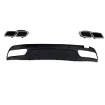 Пакет Предна броня за Mercedes C-Class W205 (2014+) - AMG look с добавка за задна броня и накрайници