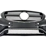 Пакет Предна броня за Mercedes C-Class W205 (2014+) - AMG look с добавка за задна броня и накрайници