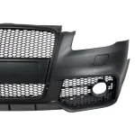 Предна броня за Audi A4 B7 8E (2004-2008) - S-Line Design с черна решетка
