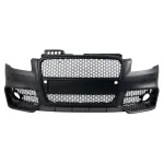 Предна броня за Audi A4 B7 8E (2004-2008) - S-Line Design с черна решетка с отвори за парктроник