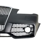 Предна броня за Audi A4 B7 8E (2004-2008) - S-Line Design с хром лайсна