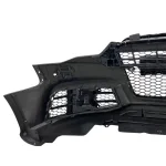 Предна броня за Audi A5 (2011-2015) с халогени - RS5 Design с хром лайсна и отвори за парктроник