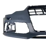 Предна броня за Audi A6 (2011-2014) - RS6 Design с отвори за парктроник