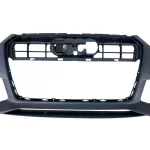 Предна броня за Audi A6 (2011-2014) - RS6 Design с отвори за парктроник