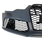 Предна броня за Audi A6 (2011-2014) - RS6 Design с отвори за парктроник