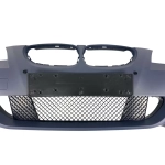 Предна броня за BMW E60 / E61 - M-Tech дизайн за коли без парктроник (2003-2010) и с парктроник 18mm (2007-2011) - грундирана