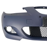 Предна броня за BMW E60 / E61 - M-Tech дизайн за коли без парктроник (2003-2010) и с парктроник 18mm (2007-2011) - грундирана